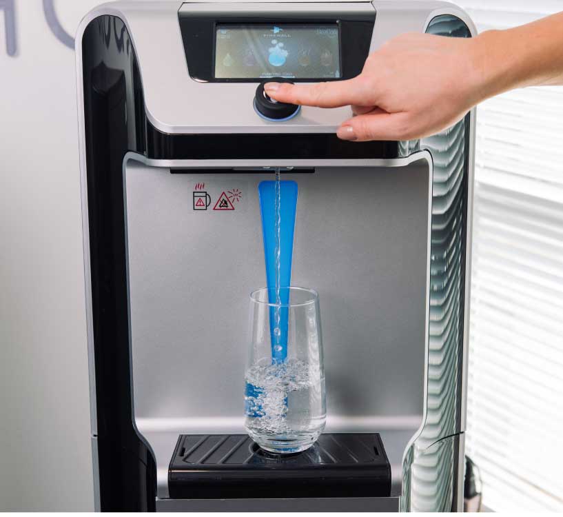 WL7 FW water dispenser - interface